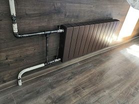 Установили батарею в Москве